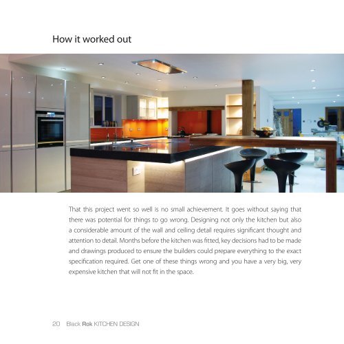 Black Rok Kitchen Design Brochure 2020