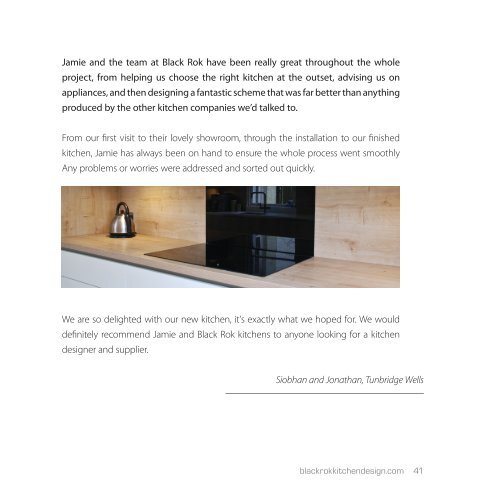 Black Rok Kitchen Design Brochure 2020