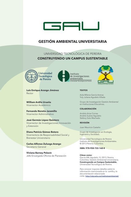 Gestión Ambiental Universitaria