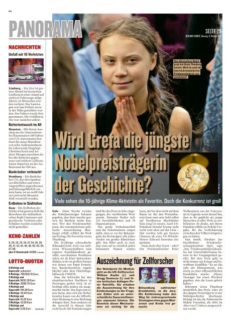 Berliner Kurier 08.10.2019