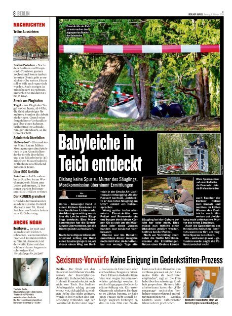 Berliner Kurier 08.10.2019