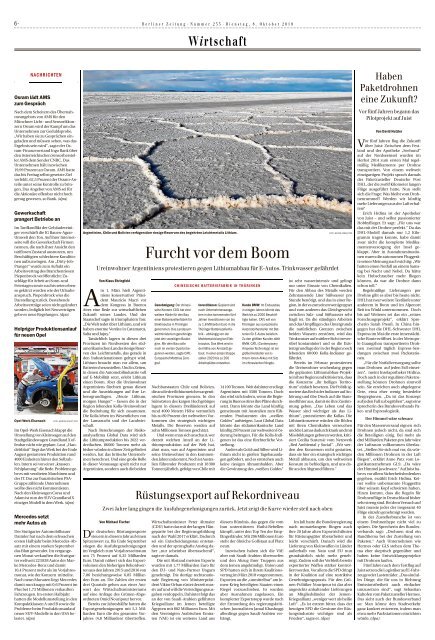 Berliner Zeitung 08.10.2019