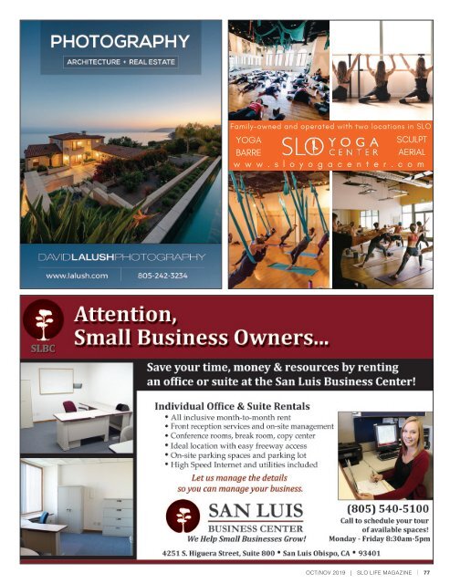 SLO LIFE Magazine Oct/Nov 2019