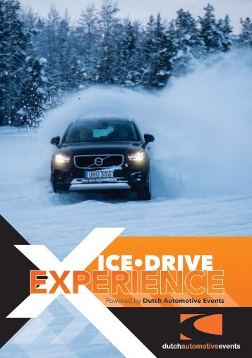 ICE DRIVE EXPERIENCE Brochure