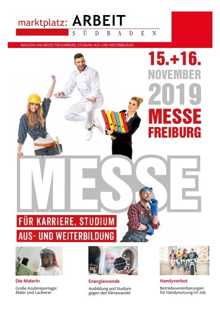 Marktplatz Arbeit Südbaden Messemagazin