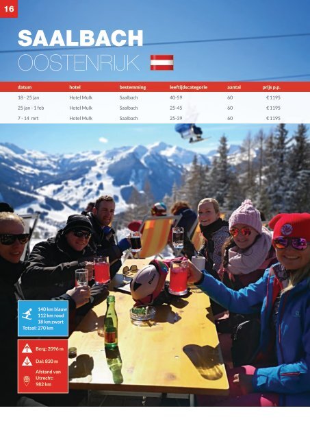 VillaVibes Wintersportreizen Brochure (seizoen 2019/2020)