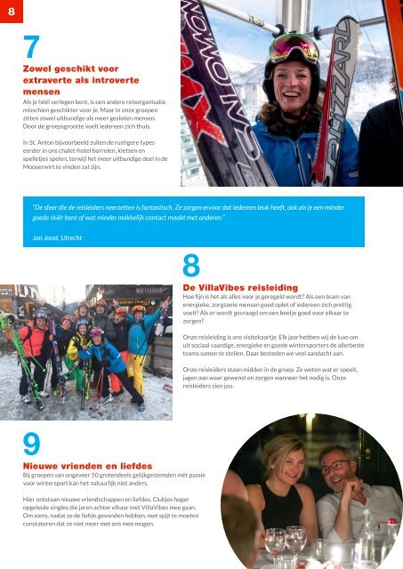 VillaVibes Wintersportreizen Brochure (seizoen 2019/2020)