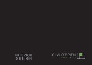 C+W O'Brien - Interior Design Experience