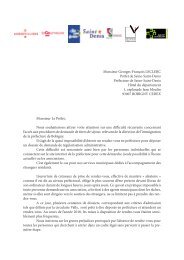 courrier préfet rendez-vous en pref