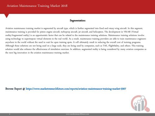 Aviation Maintenance Training Market