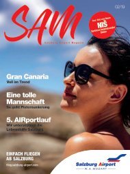 Salzburg Airport Magazin SAM 02-2019