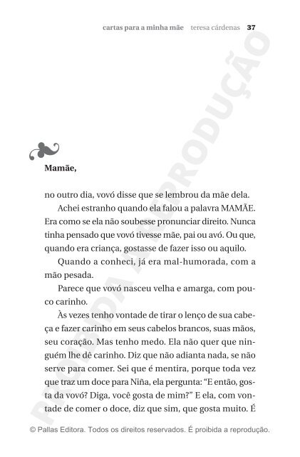 Cartas para a minha mãe