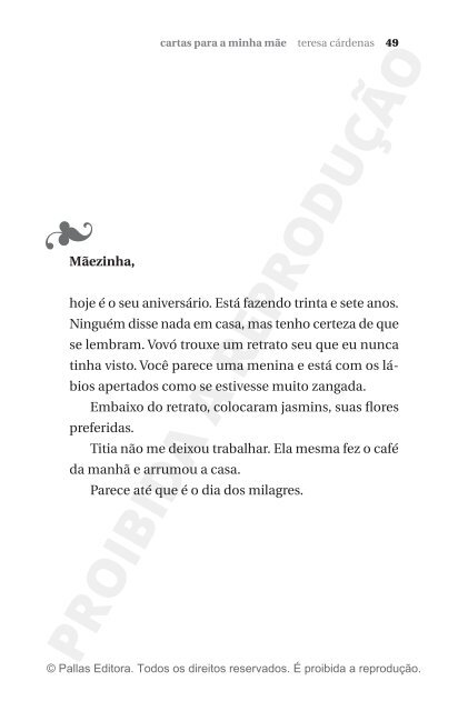 Cartas para a minha mãe