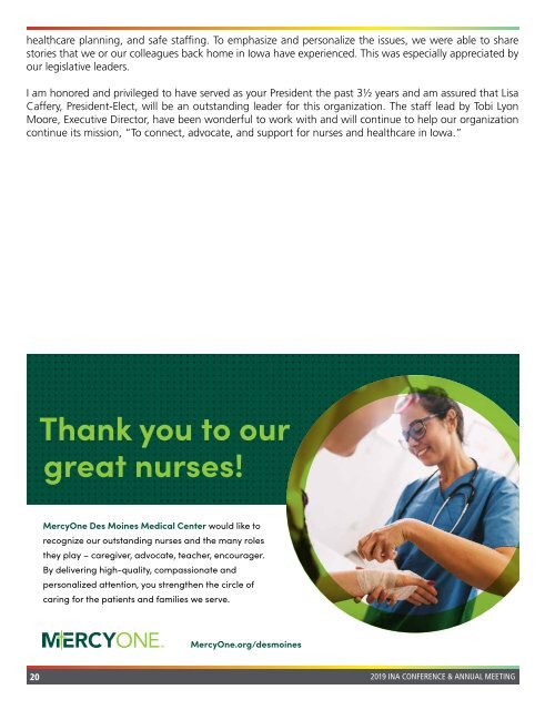 2019 Iowa Nurses Association Annual Report