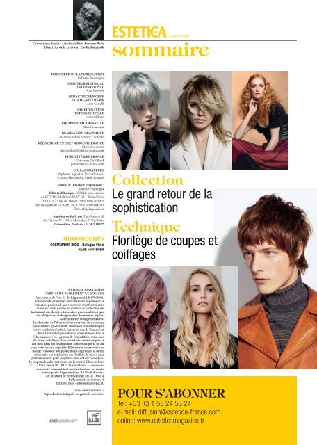 Estetica Magazine FRANCE (2/2019 COLLECTION)