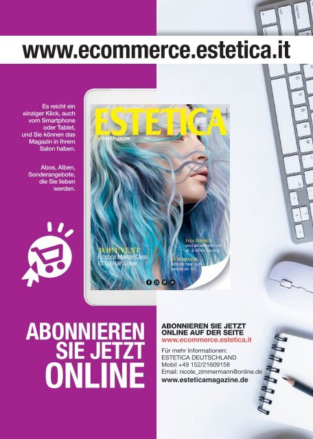 Estetica Magazine Deutsche Ausgabe (2/2019 Collection)