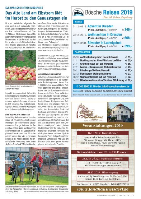 Hamburg Nordost Magazin Ausgabe 5-2019 // Oktober-November