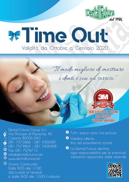 Time Out Ottobre - Gennaio