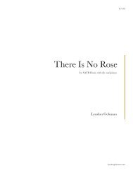 There Is No Rose