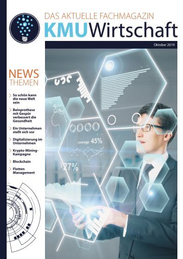 KMU Wirtschaft Ausgabe Oktober 2019