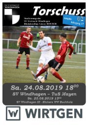 SV Windhagen - TuS Mayen 1;4