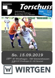 SV Windhagen - TSV Emmelshausen 0:1