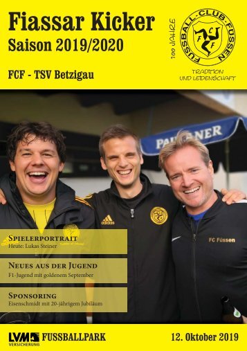 FCF Stadionzeitung 2019_10_12_Betzigau_WEB