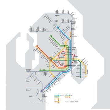 Samlet Kort for Metro, S-tog, Regionaltog & Lokaltog i Hovedstadens Område | Efteråret 2019 | DOT