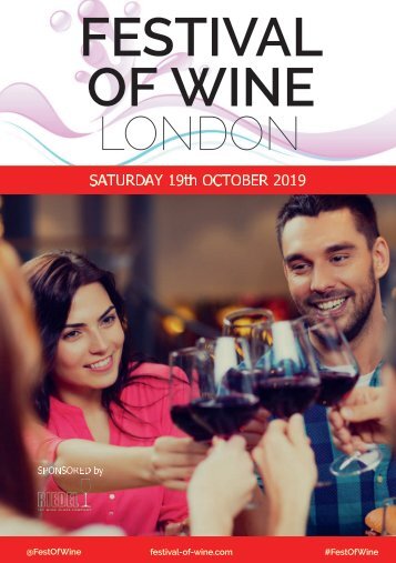 London Festival of Wine 2019 | Wine Tasting Catalogue