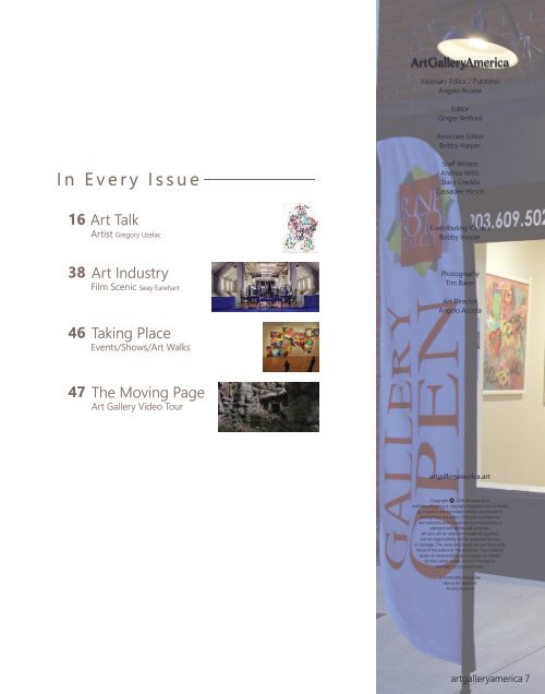 ArtGalleryAmerica Magazine Volume 1 Issue 3 October 2019