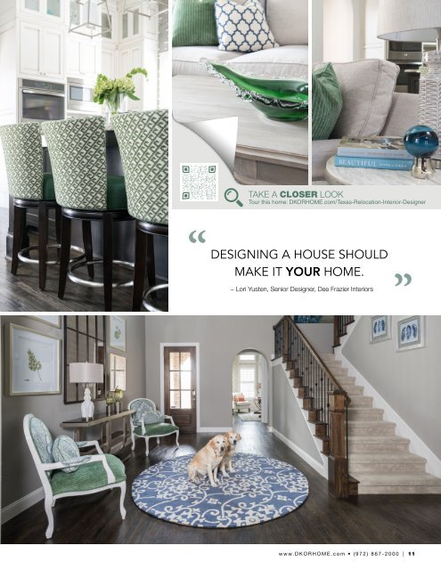 D'KOR Home Magazine by Dallas Interior Designer - Dee Frazier Interiors, Decorating Den Interiors 