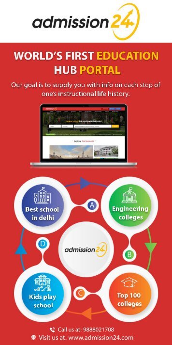 Infographic Admission24 October 2019