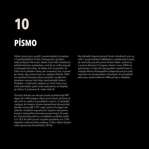 Grafické uživatelské rozhraní v automobilech