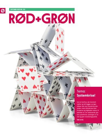 Rød+Grøn oktober 2019: Systemkrise!