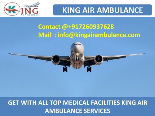 Get Finest and Quick Response King Air Ambulance Service in Jabalpur and Allahabad 