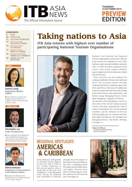 ITB Asia News 2019 Preview Edition