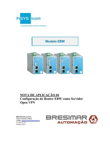 BRESIMAR(asaTek)-Insys-Nota Aplicação-04 Open VPN Server com EBW