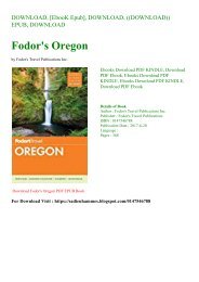[EbooK Epub] Fodor's Oregon [PDF EBOOK EPUB KINDLE]