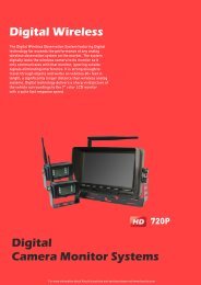 Kocchi's | AHD Digital Wireless Backup Camera System 776H40532