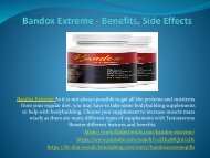 Bandox Extreme - Best Male Enhancement Ingredients