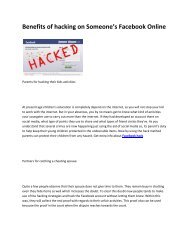 5 Facebook hack