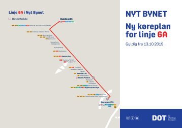 NYT BYNET med kort | 6A | Nørreport St. - Buddinge St. | Gyldig 13~10~19 | MOVIA