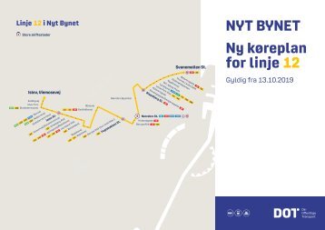 NYT BYNET med kort | 12 | Svanemøllen St., Sløjfen - Islev, Viemosevej | Gyldig 13~10~19 | MOVIA