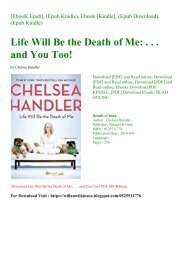 [read ebook] Life Will Be the Death of Me . . . and You Too! EBOOK EPUB KINDLE PDF