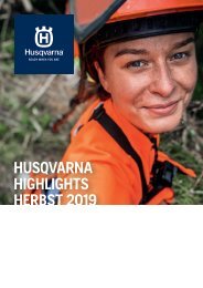 HUSQVARNA Herbstaktion 2019