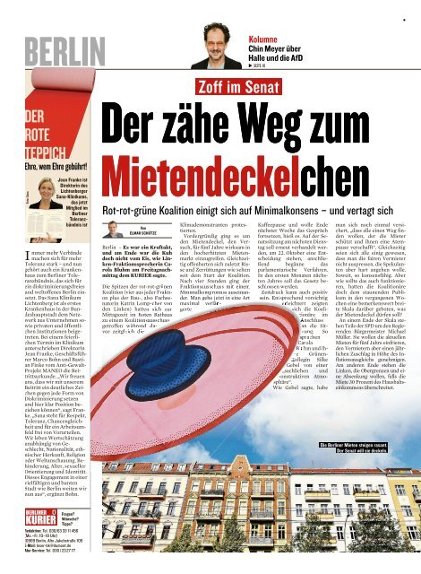 Berliner Kurier 12.10.2019