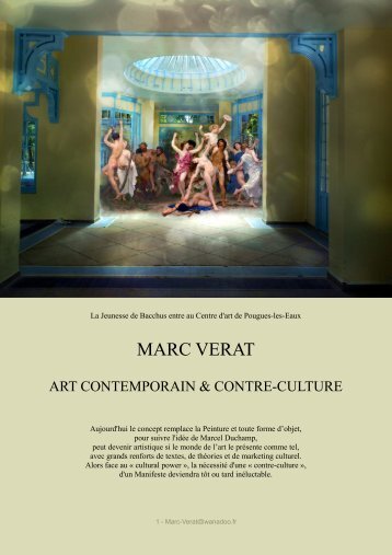 Contre culture - Marc VERAT