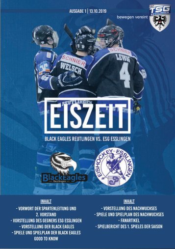 TSG Black Eagles vs. ESG Esslingen 20191013 online