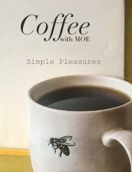Coffee with Moe - Simple Pleasures