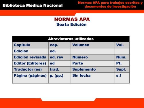 NORMAS APA